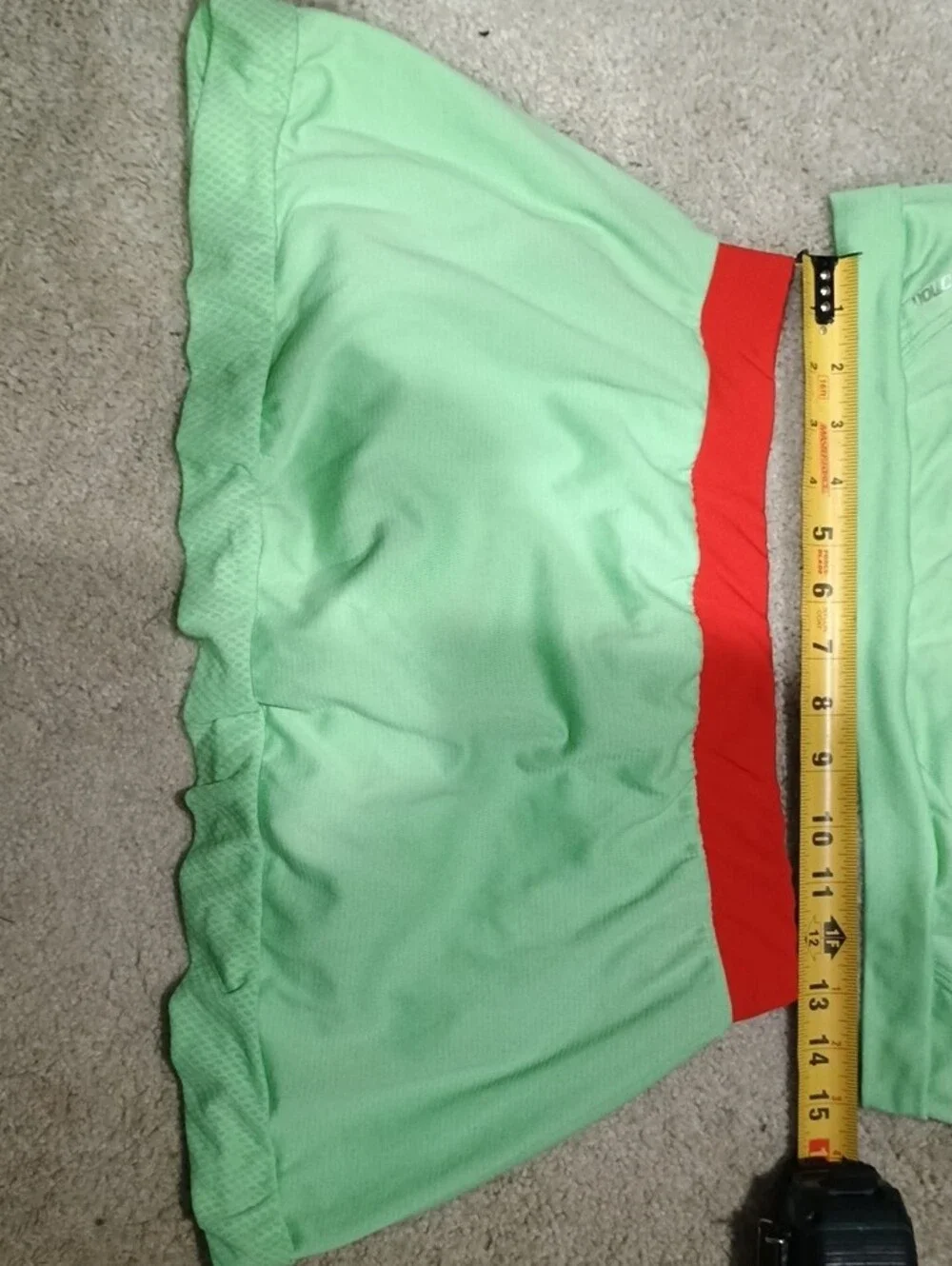 adidas adizero Climacool Mint Green and Red/Orange Womens' Tennis Skirt Set
